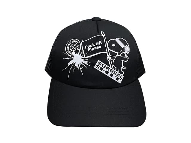 SURREAL SHIT Surreal Shit Riot Trucker Cap Black - view 1