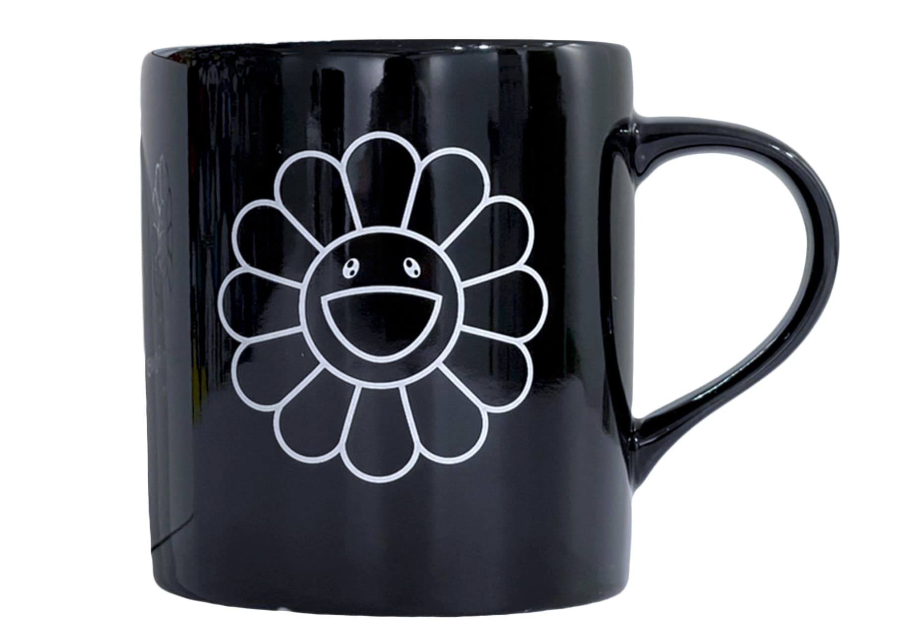 Takashi Murakami Flower Mug Black