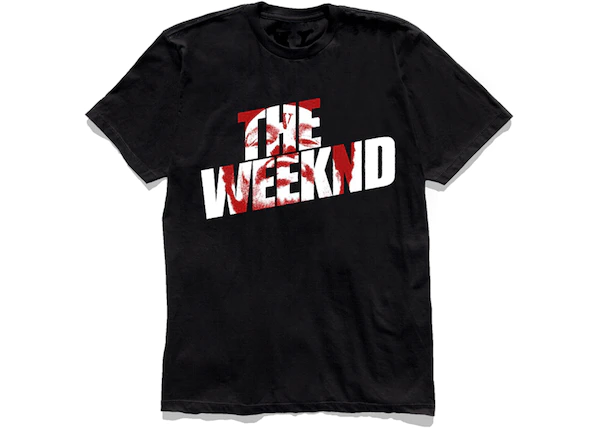 Buy The Weeknd x Vlone The Weeknd Tee Black at Sasom – Authentic and Ready to Ship