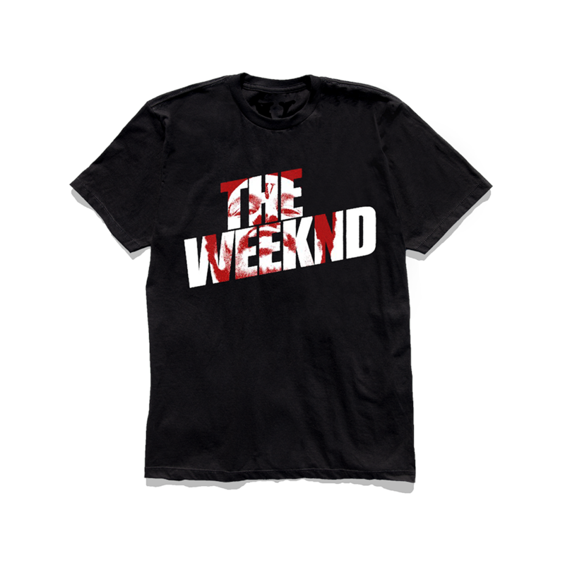 The Weeknd The Weeknd x Vlone The Weeknd Tee Black
