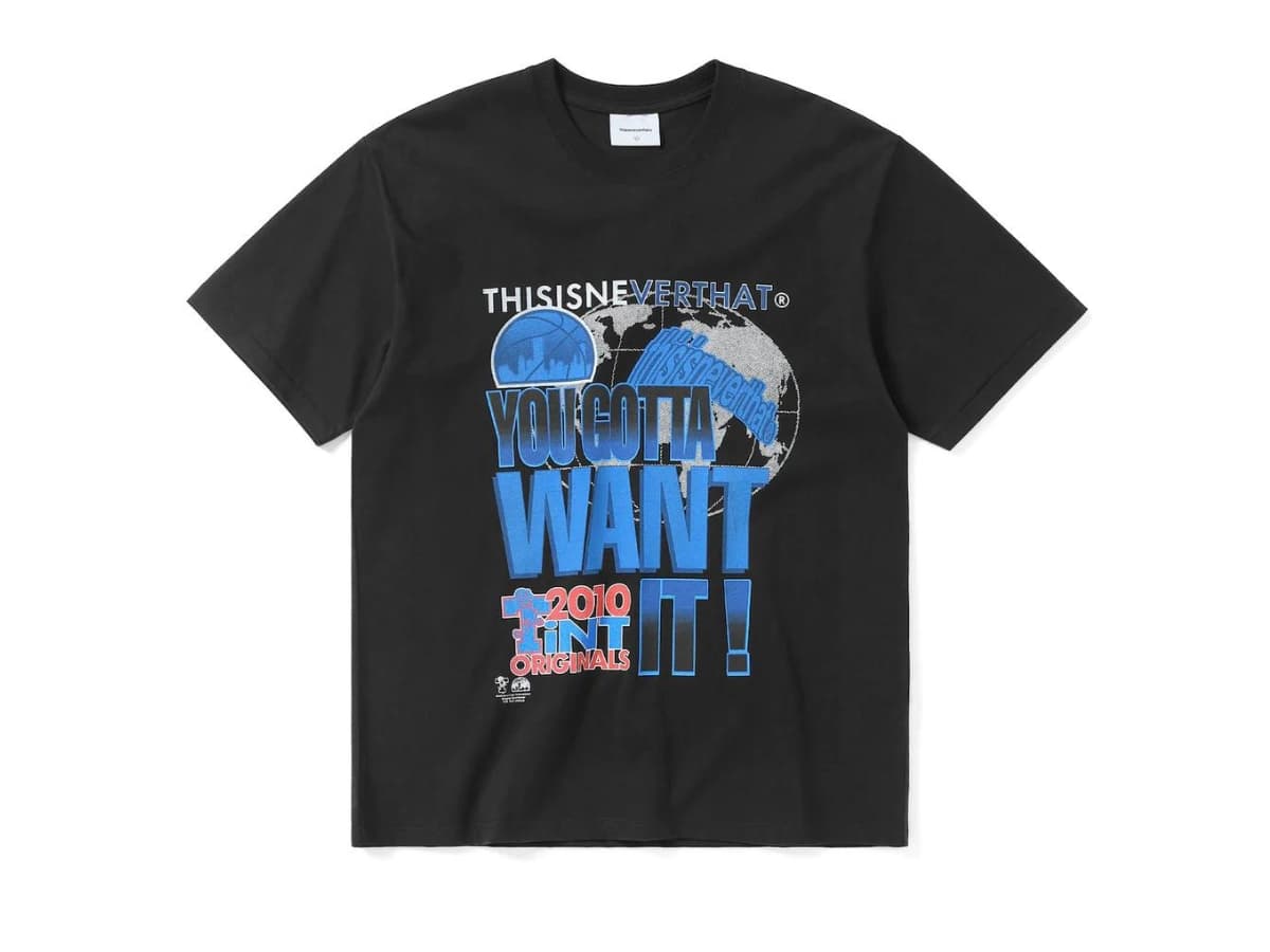 thisisneverthat WANT IT Tee Black