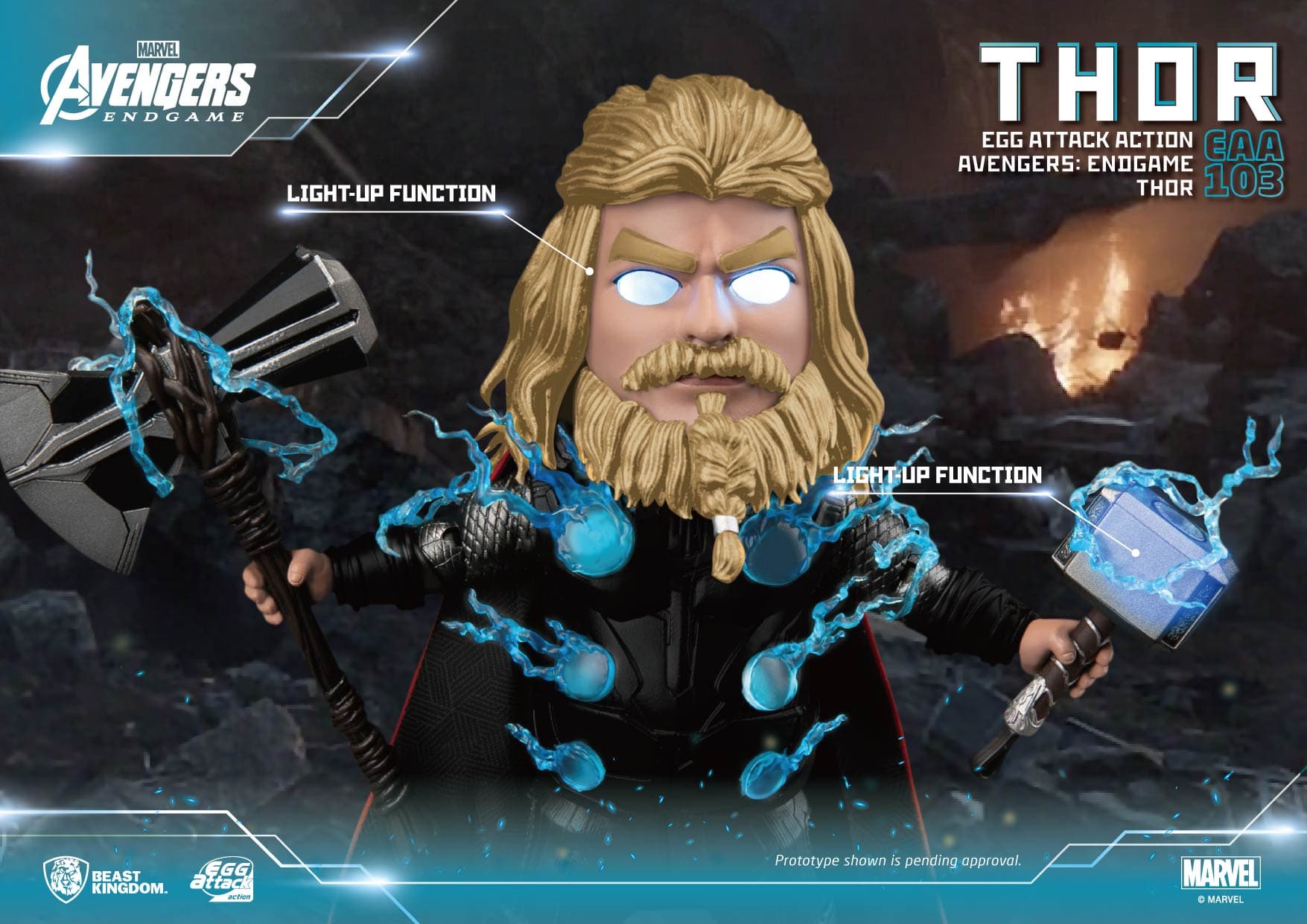 Thor| Avenger Endgame (Egg Attack Action)