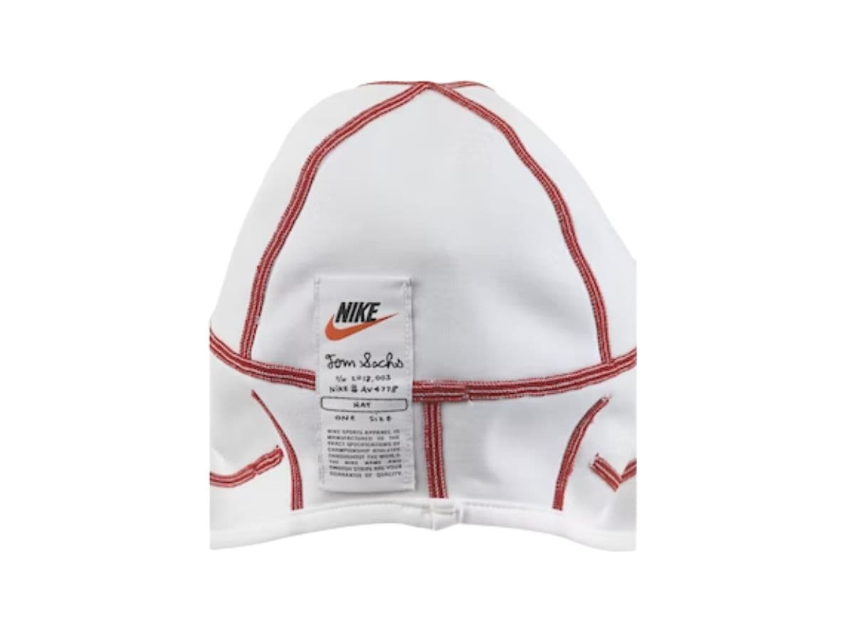 Tom Sachs Nike Hat White