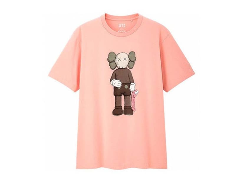Kaws Uniqlo Kaws Companion Tee Pink