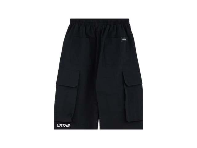 URTHE URTHE BB CARGO Pants Black - view 4
