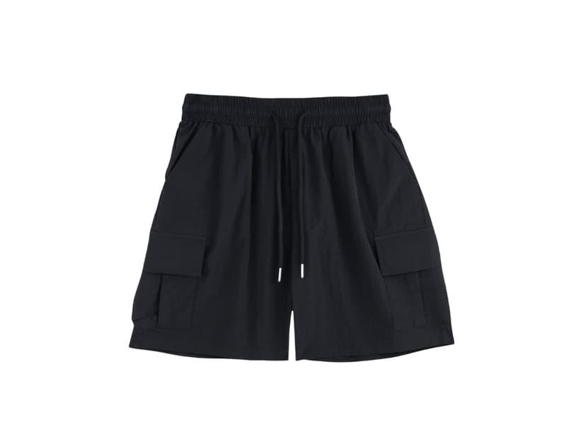 URTHE URTHE CARGO SHORTS Black