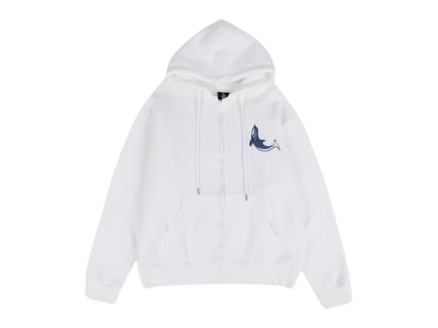 URTHE URTHE Hoodie DEEPER DARK White - view 1