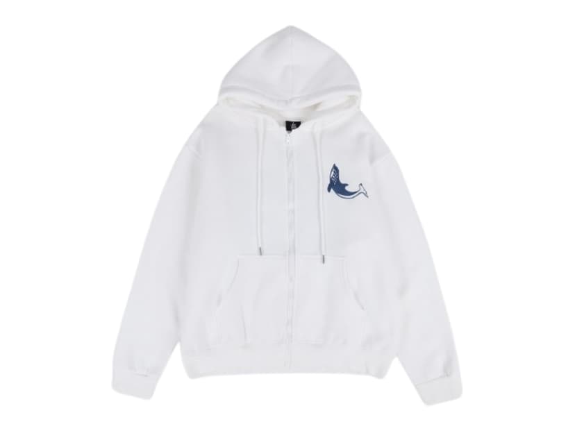 URTHE URTHE Hoodie DEEPER DARK White