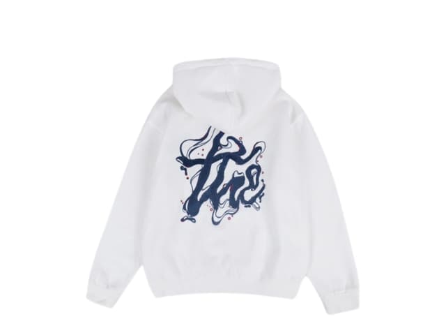 URTHE URTHE Hoodie DEEPER DARK White - view 2