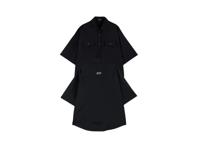 URTHE URTHE HYKING SHIRT Black - view 2