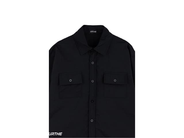 URTHE URTHE HYKING SHIRT Black - view 3