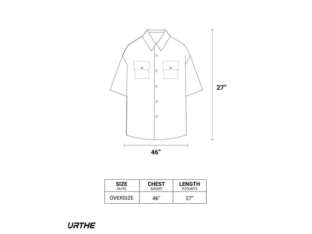 URTHE URTHE HYKING SHIRT Black - view 5
