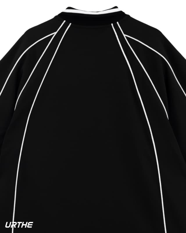 URTHE URTHE JERSEY POLO Black - view 3