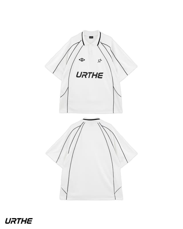 URTHE URTHE JERSEY POLO White - view 1