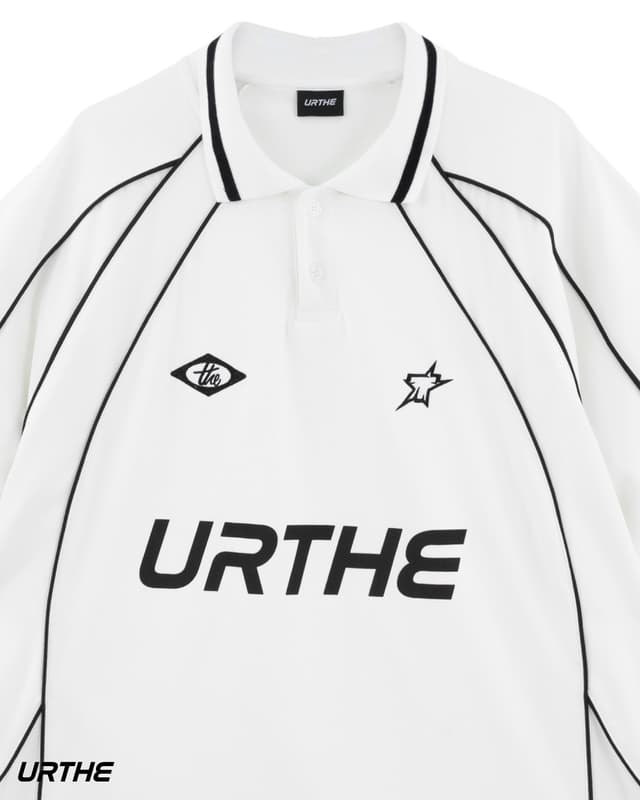 URTHE URTHE JERSEY POLO White - view 2