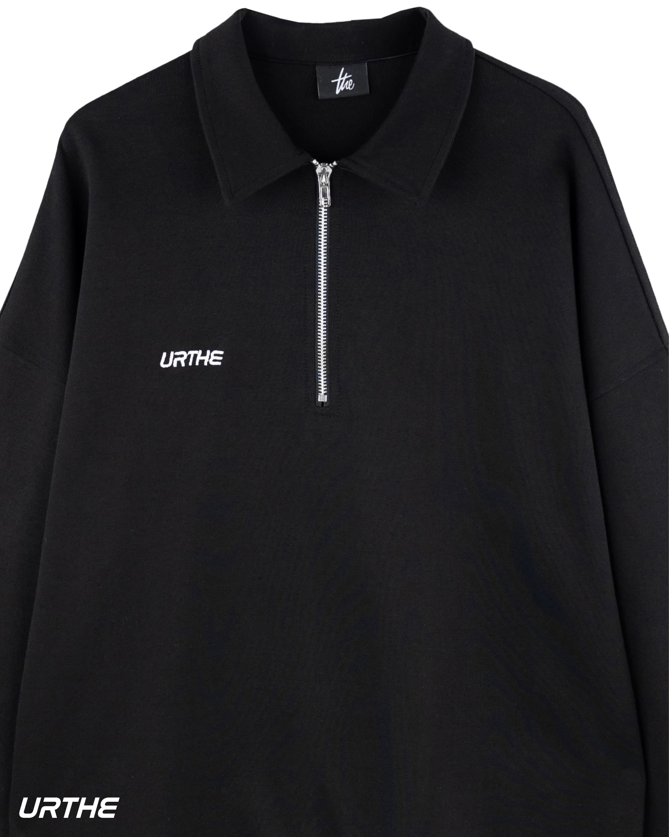 URTHE ZIP SWEATER Black