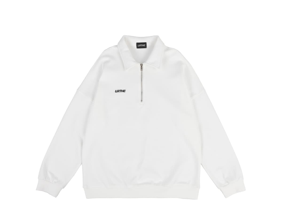 URTHE ZIP SWEATER White