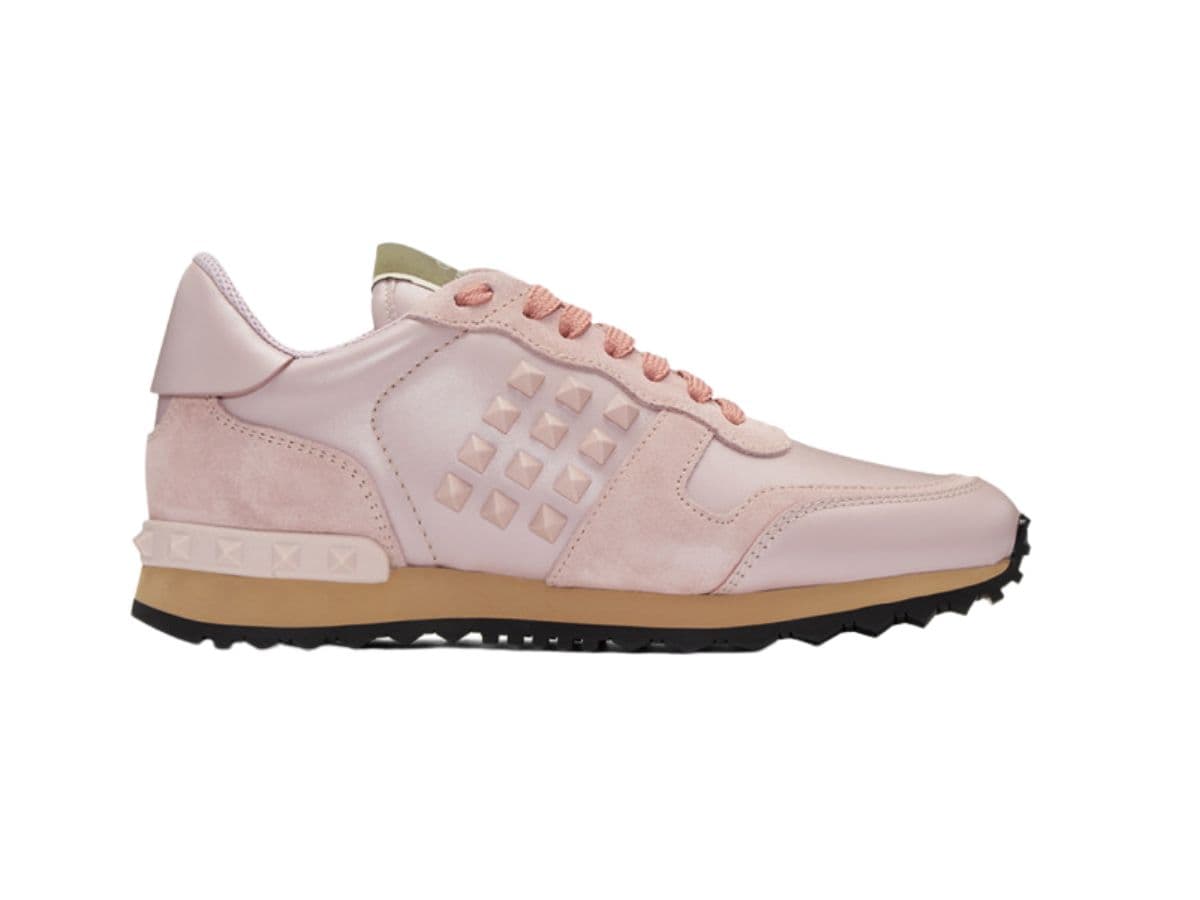 Valentino Garavani Rockstud Sneakers Pink