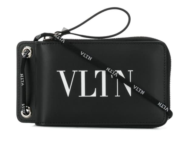Valentino Valentino Garavani VLTN neck wallet - view 1