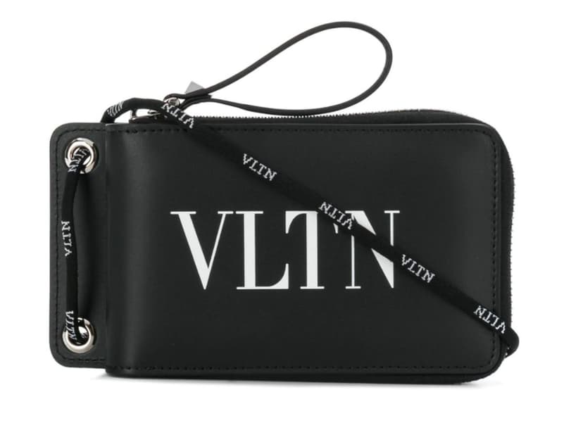 Valentino Valentino Garavani VLTN neck wallet