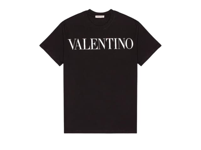 Valentino Valentino Logo Tee Black - view 1