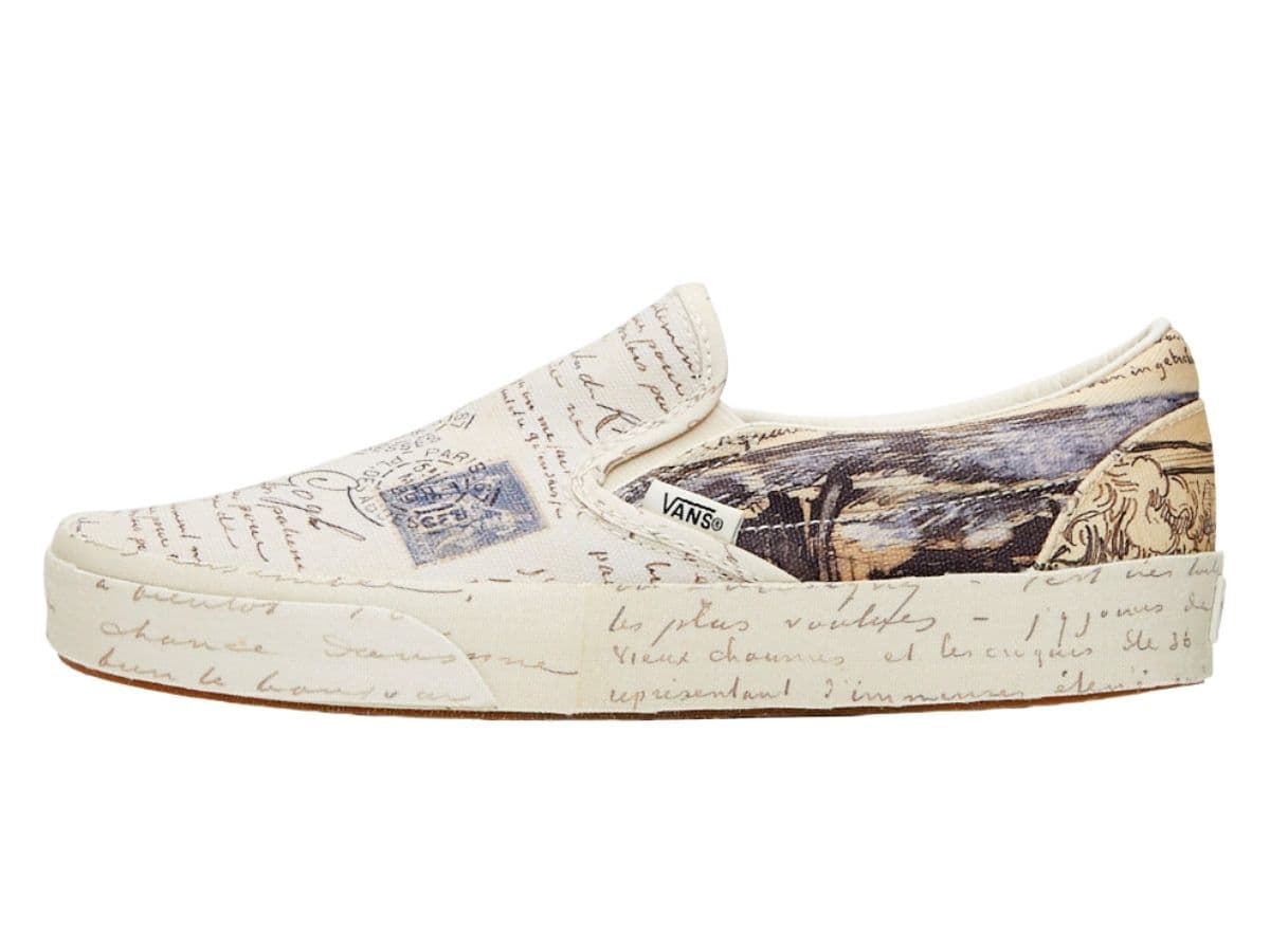 Vans Slip-On Van Gogh Letters (Women's)