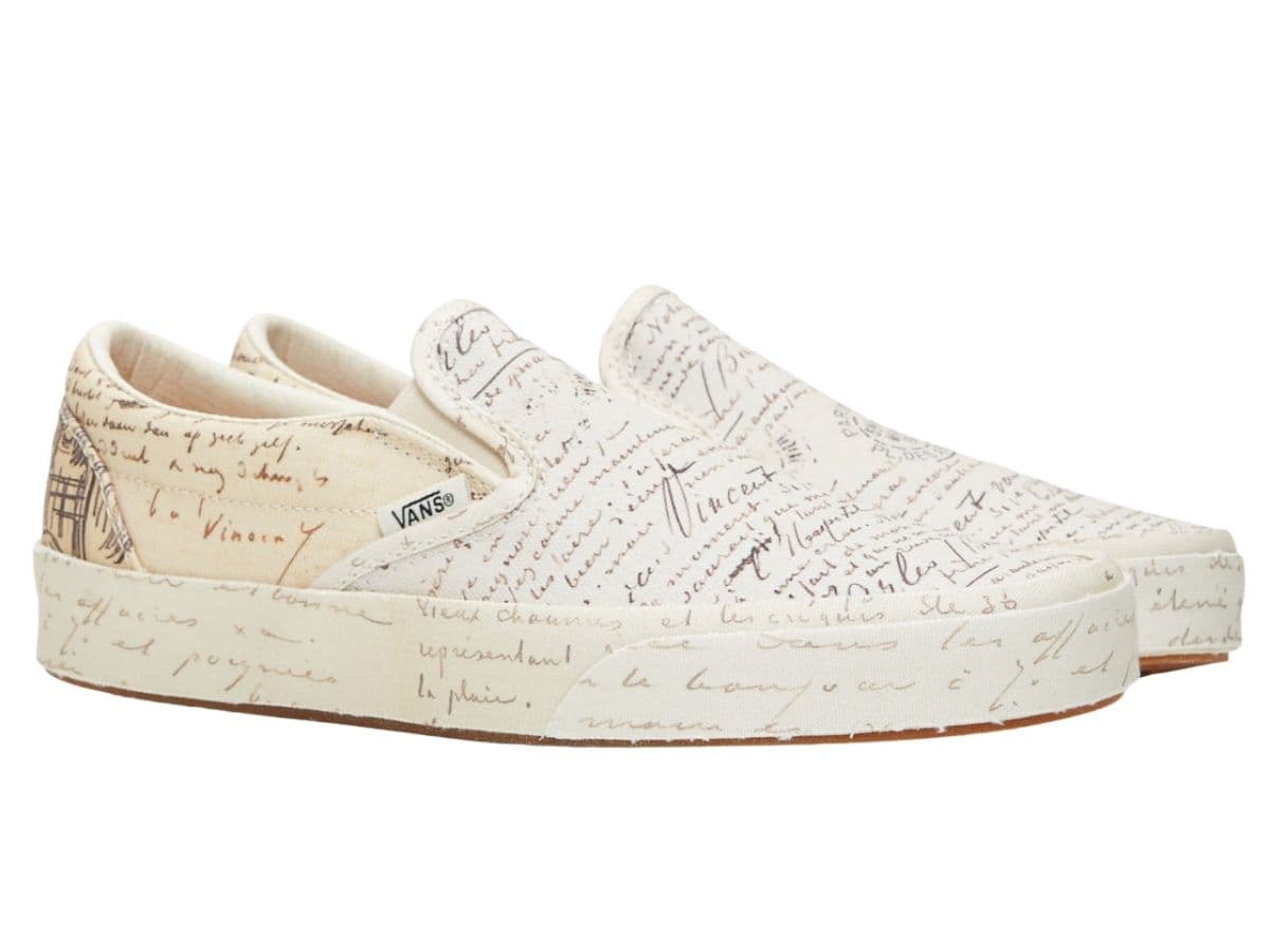 Vans Slip-On Van Gogh Letters (Women's)