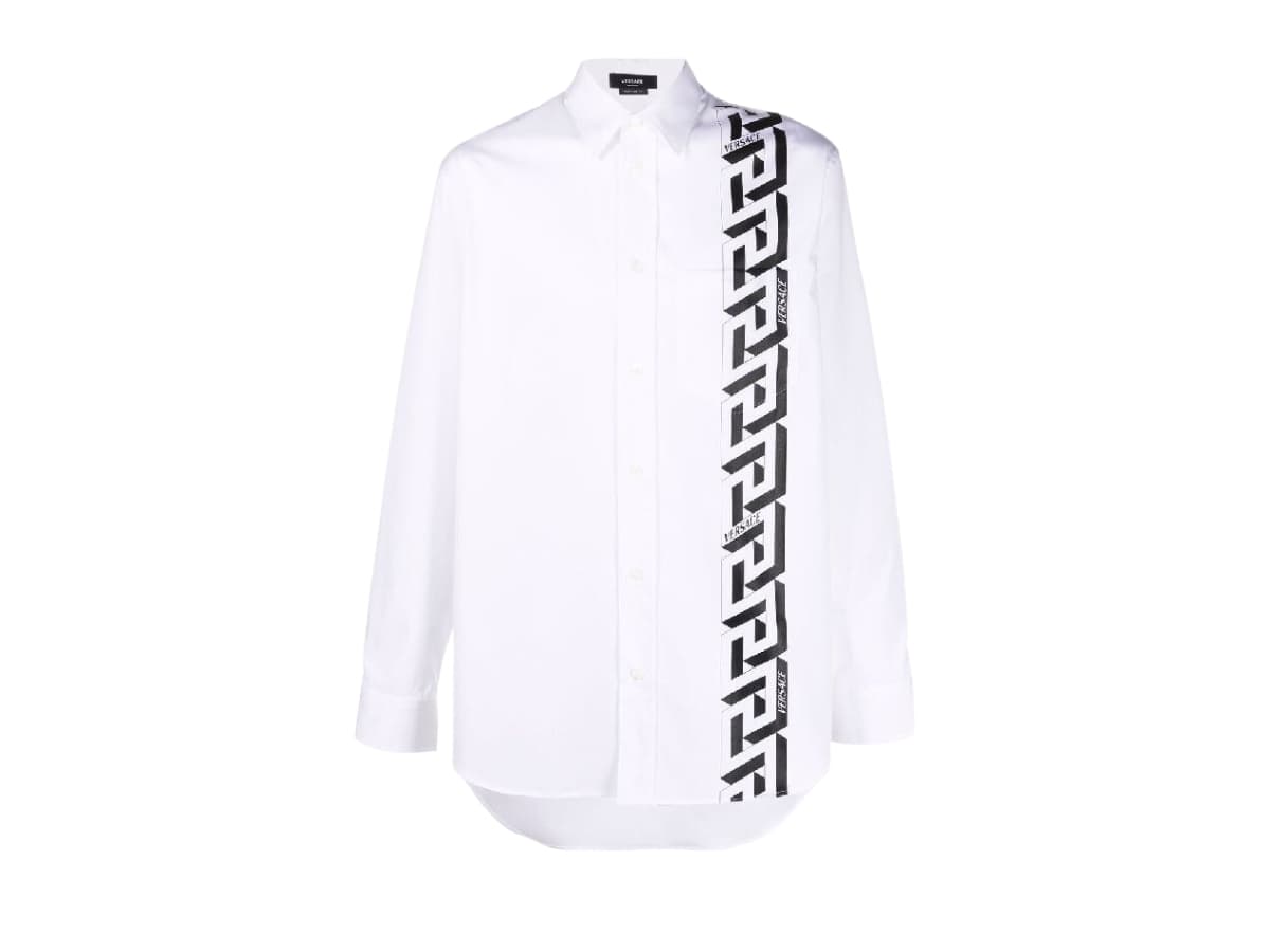 Versace La Greca Shirt White