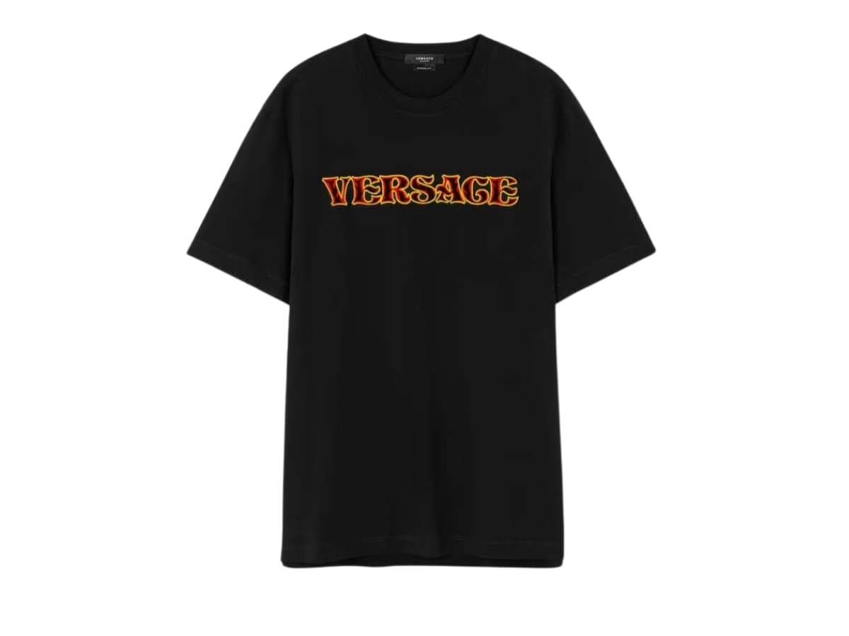 Versace Logo T-Shirt Black