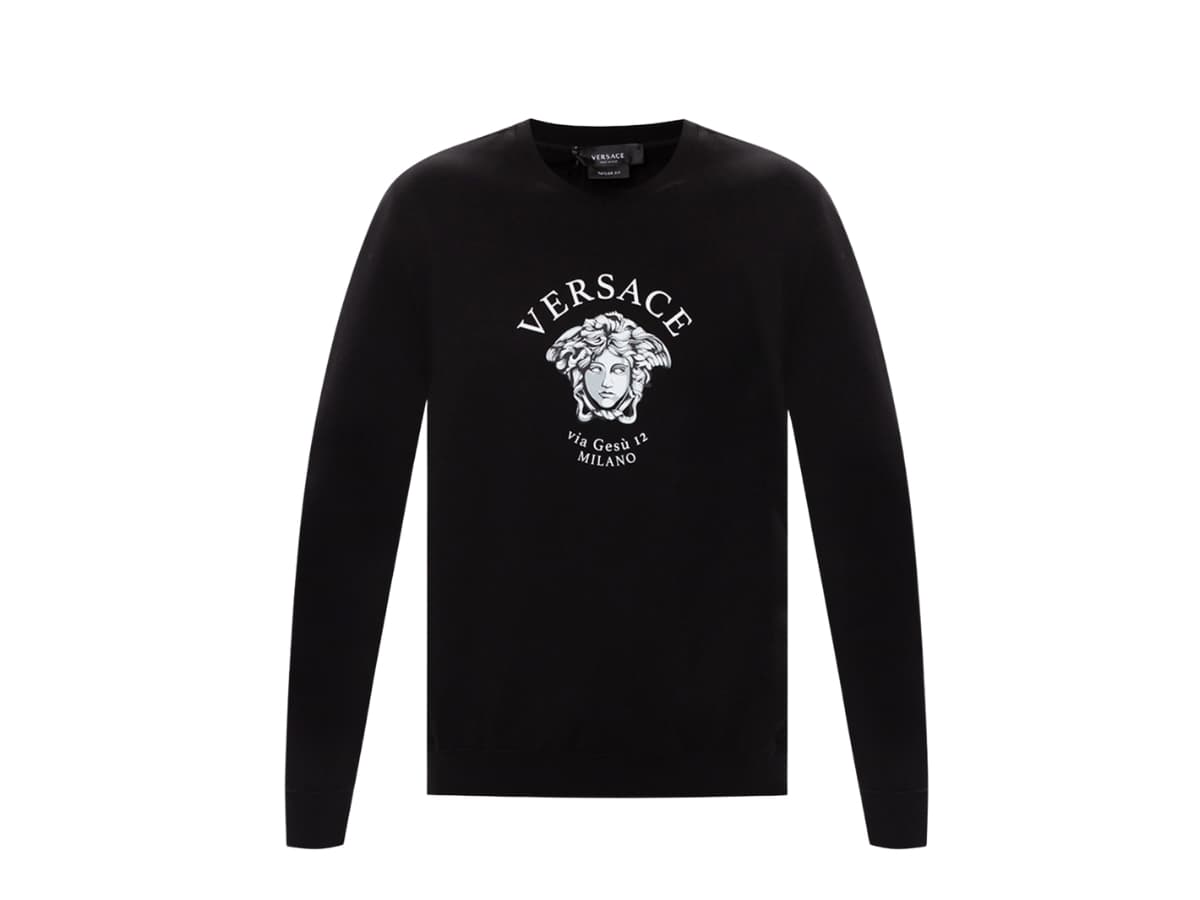 Versace Medusa Sweatshirt Black