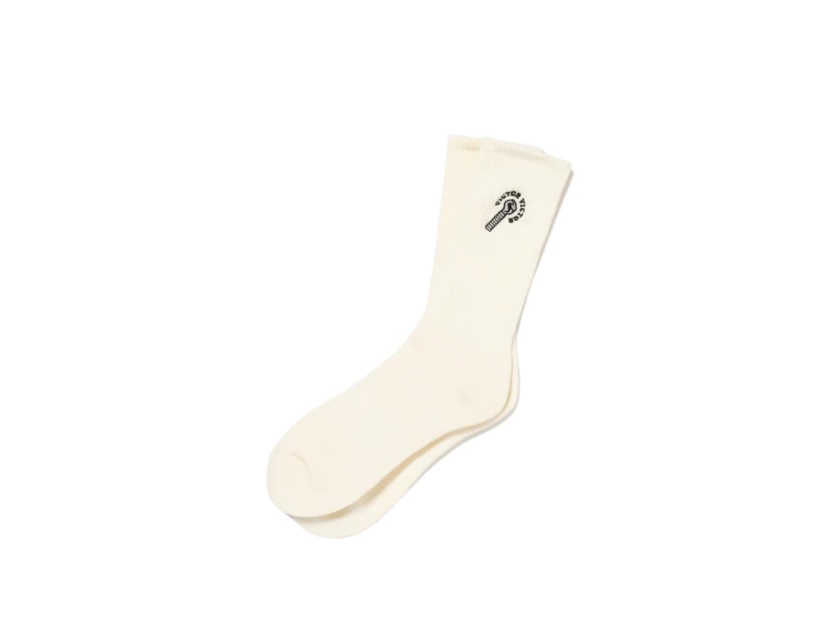 Victor Victor Hardies Socks White