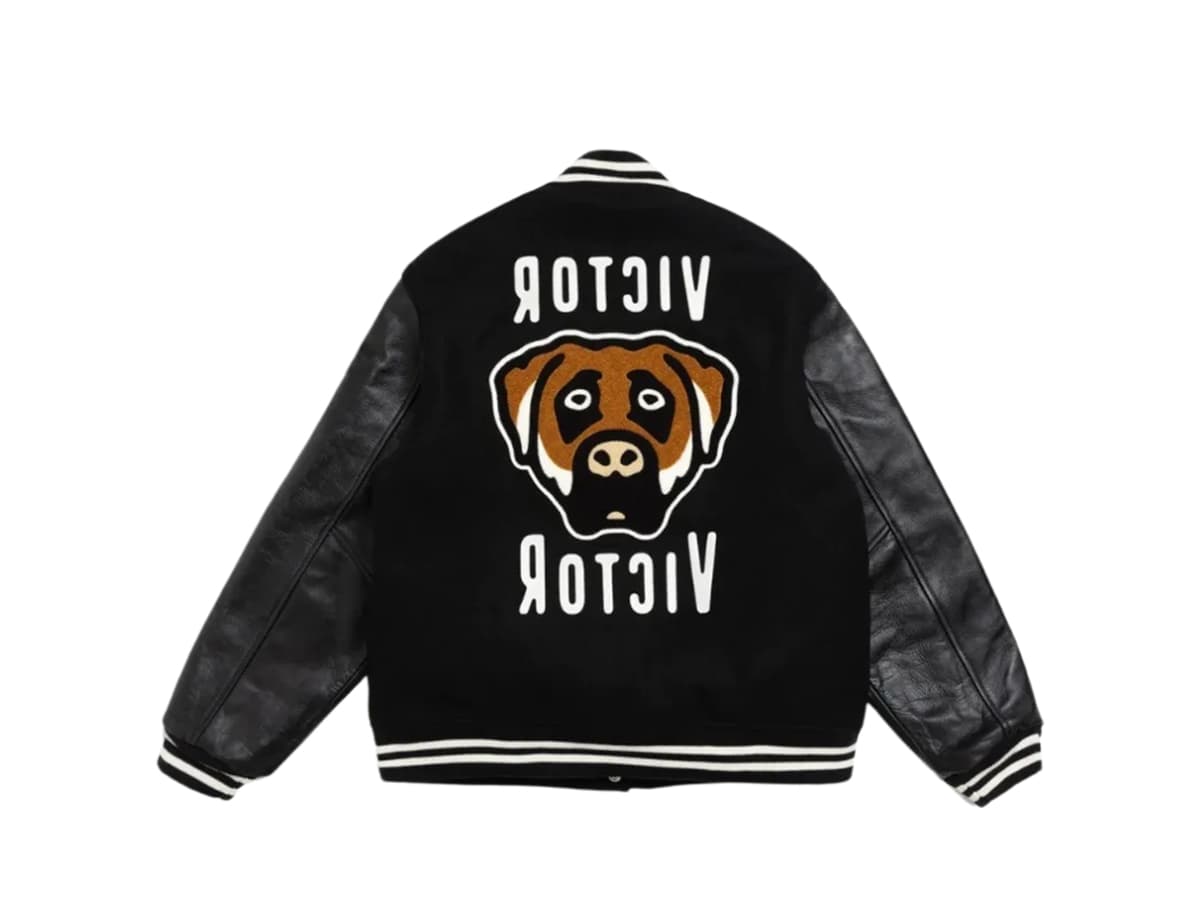 Victor Victor Varsity Jacket Black