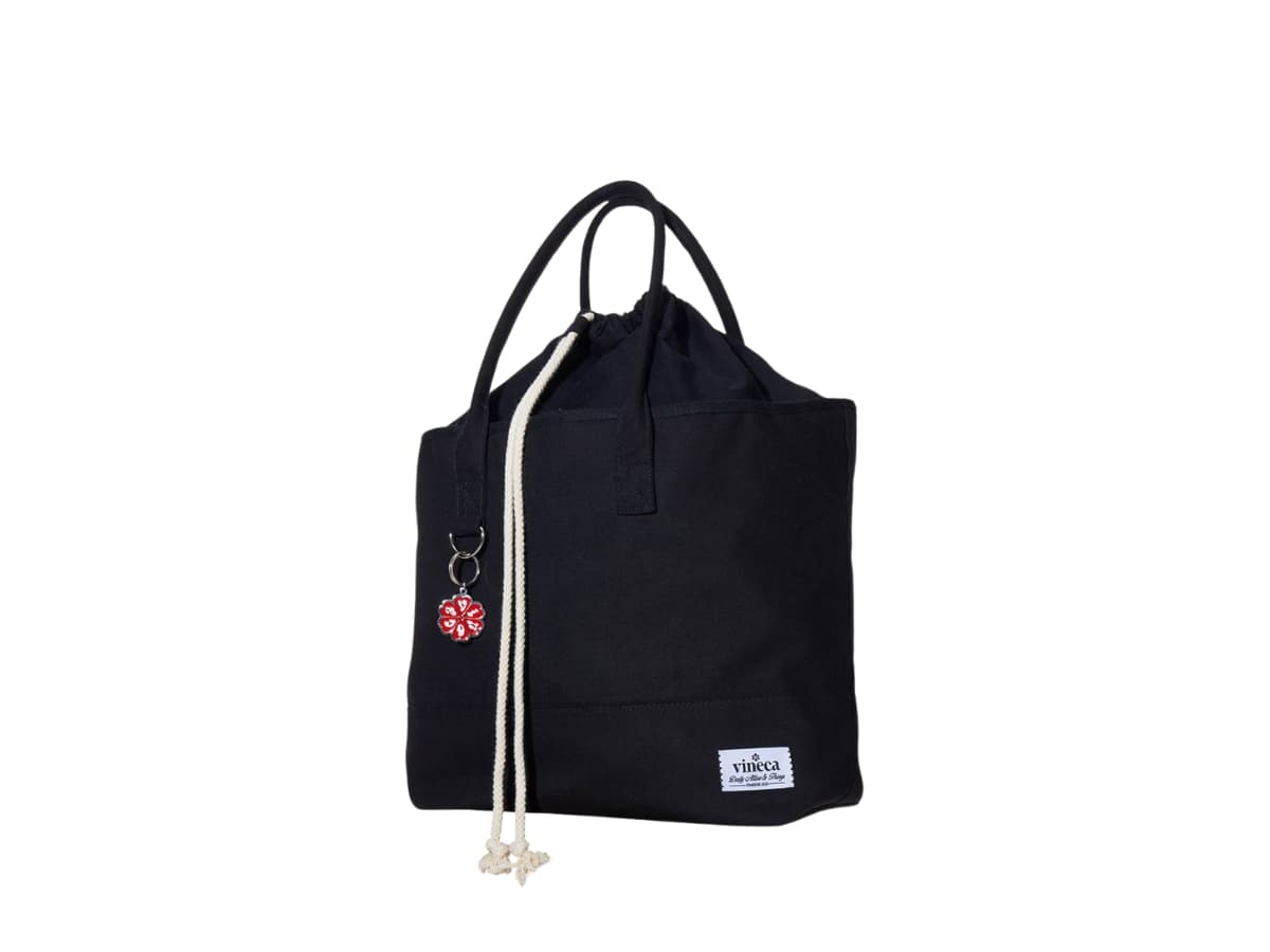 Vineca Carry On Tote Black