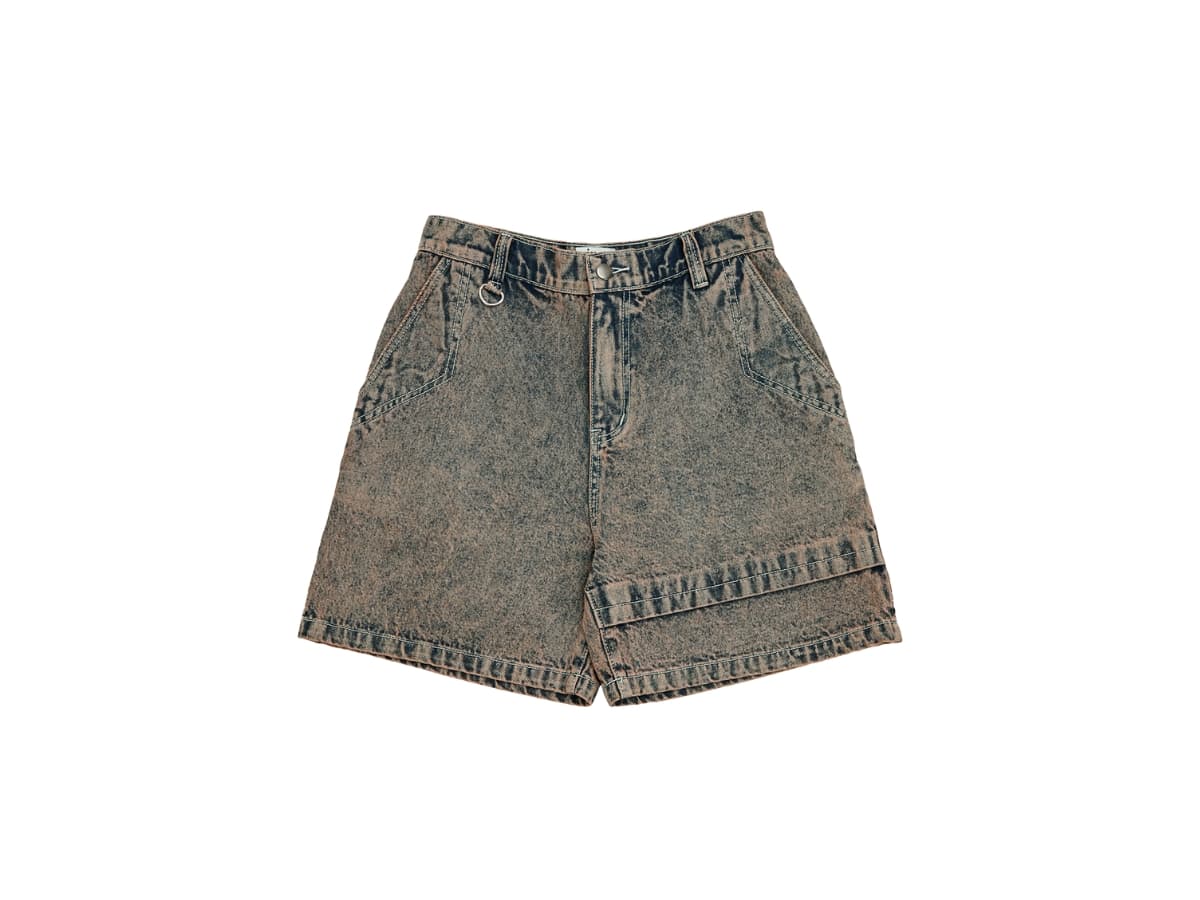 Vineca Denim Shorts Rusty Copper