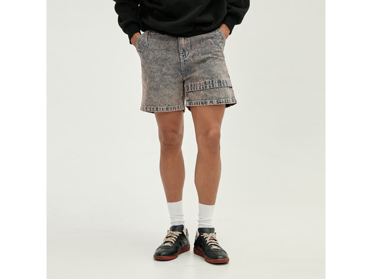 Vineca Denim Shorts Rusty Copper