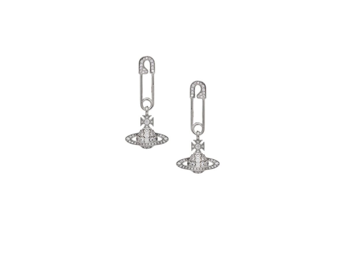 Vivienne Westwood Lucrece Earrings Silver