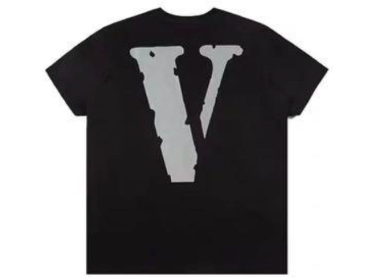 Vlone 3M Reflective Tee Black