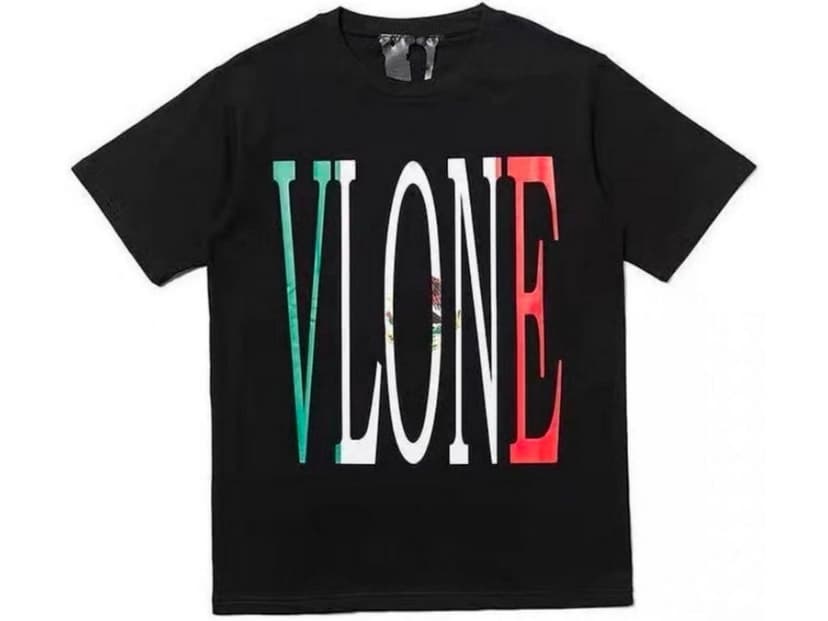Vlone VLONE MEXICO STAPLE BLACK TEE