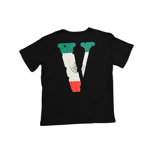 Vlone Vlone Mexico T-shirt Black - view 2