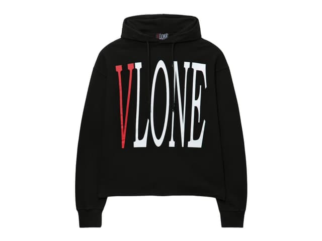 Vlone Vlone Rawedge Hoodie Black - view 1