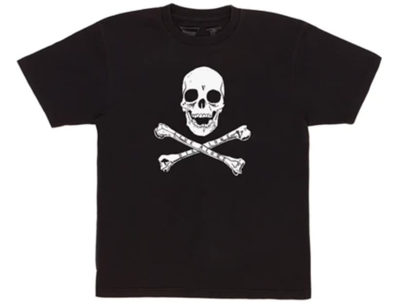 Vlone Vlone Skull and Bones Tee