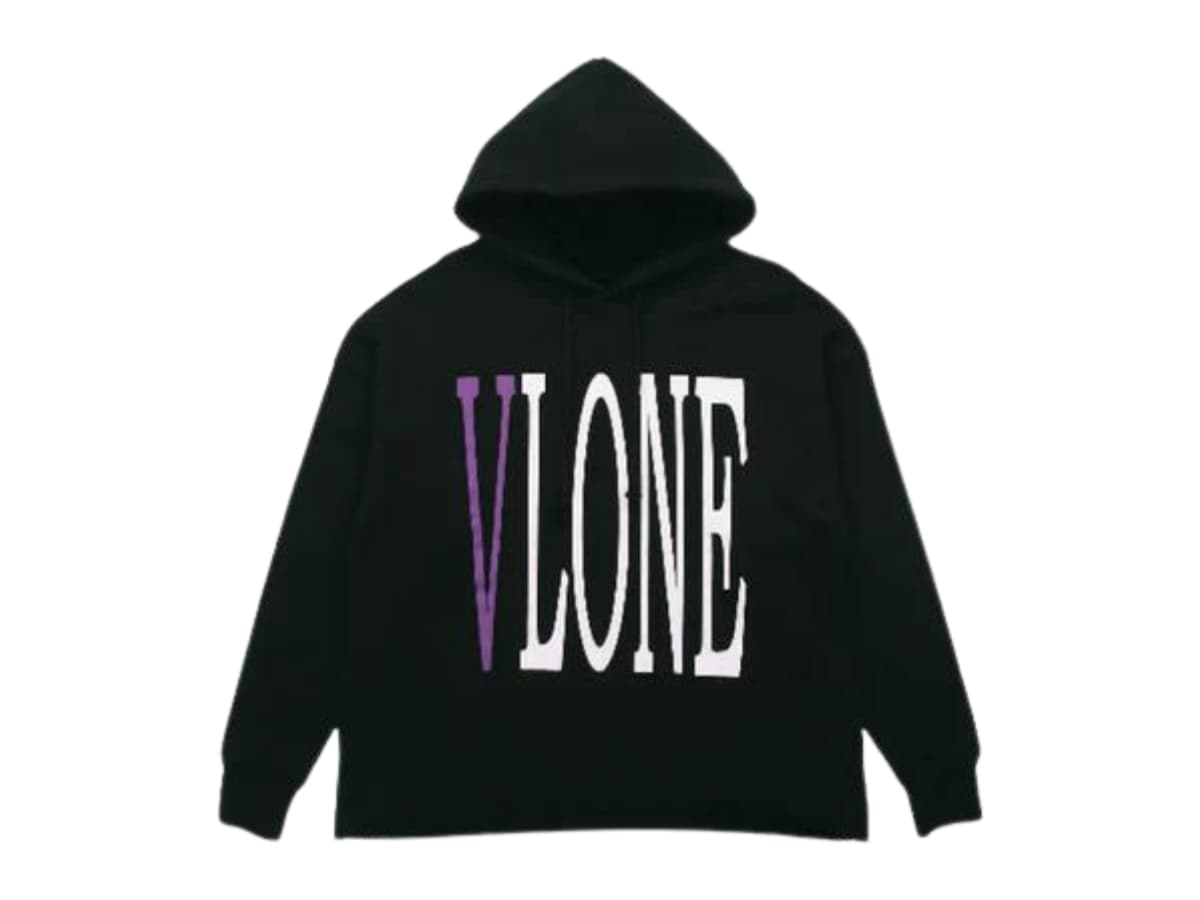 Vlone Staple Logo Black Purple