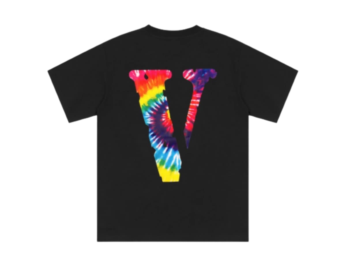 Vlone Tie Dye Tee Black