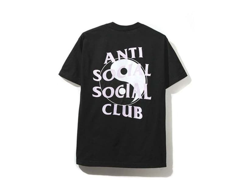 Anti Social Social Club ASSC Whisper Black Tee