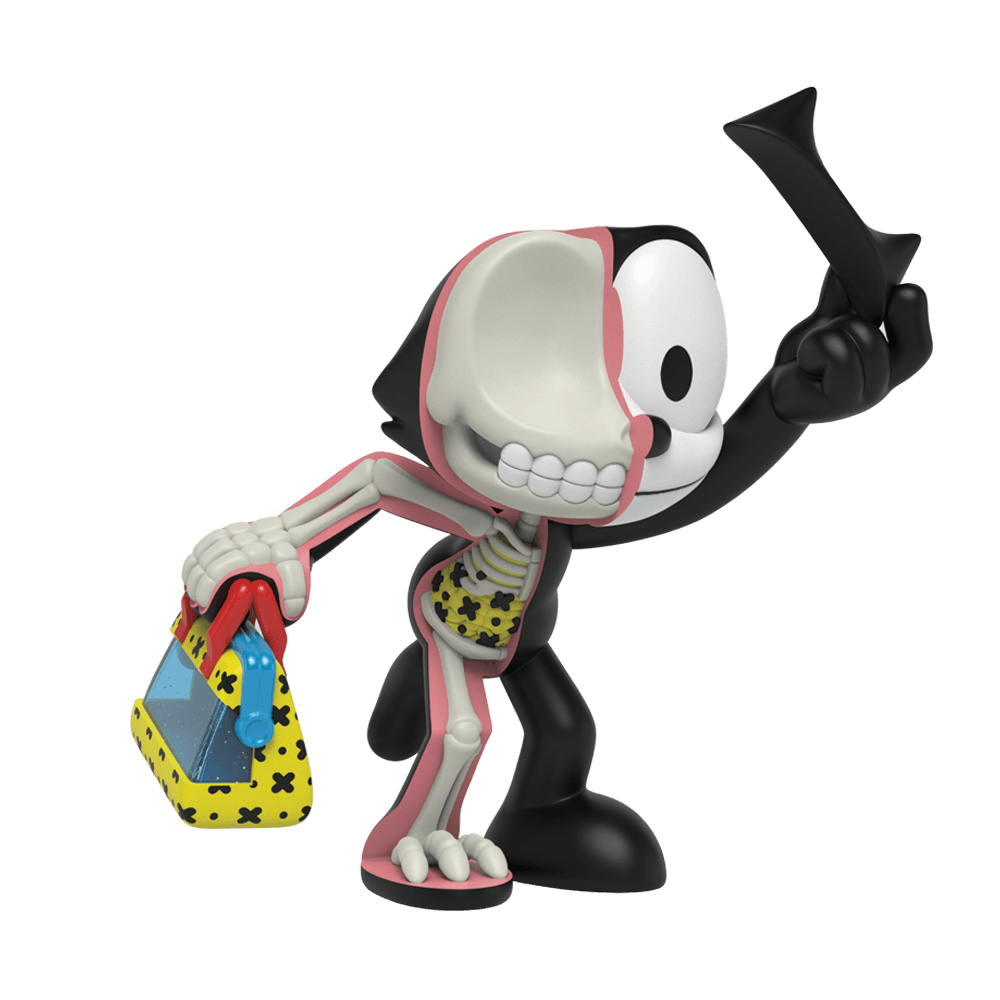 XXRAY Plus Felix the Cat by Mighty Jaxx