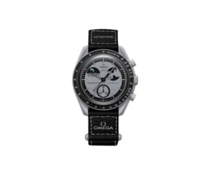 Buy Omega x Swatch MoonSwatch Mission to Earthphase 42 mm In light gray Bioceramic case at Sasom – Authentic and Ready to Ship
