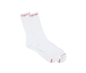 Buy Supreme Hanes Crew Socks Crew Socks (1 Pack) White at Sasom – Authentic and Ready to Ship