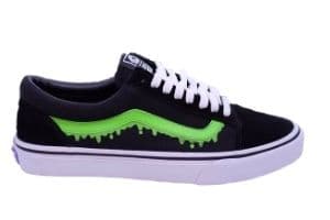 Buy Vans Magical Mosh Misfits Black Old Skool Black and Green at Sasom – Authentic and Ready to Ship